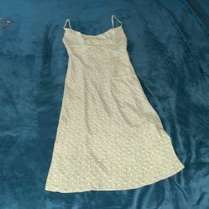 Beautiful green and blue patterned dress. *Vintage*